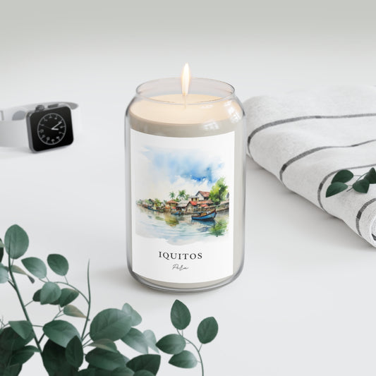 Iquitos, Peru scented soy candle