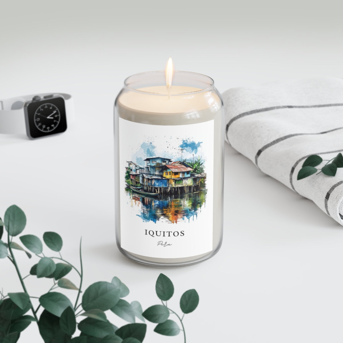 Iquitos, Peru scented soy candle