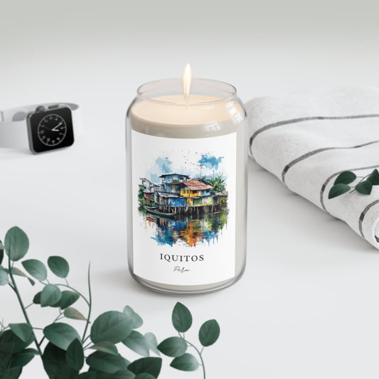 Iquitos, Peru scented soy candle