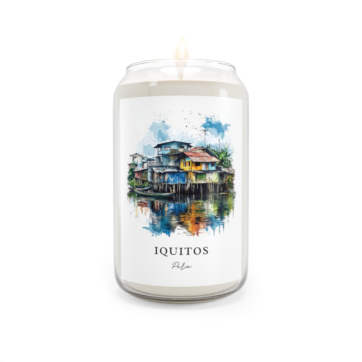 Iquitos, Peru scented soy candle