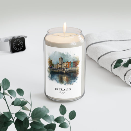 Ireland, Europe scented soy candle
