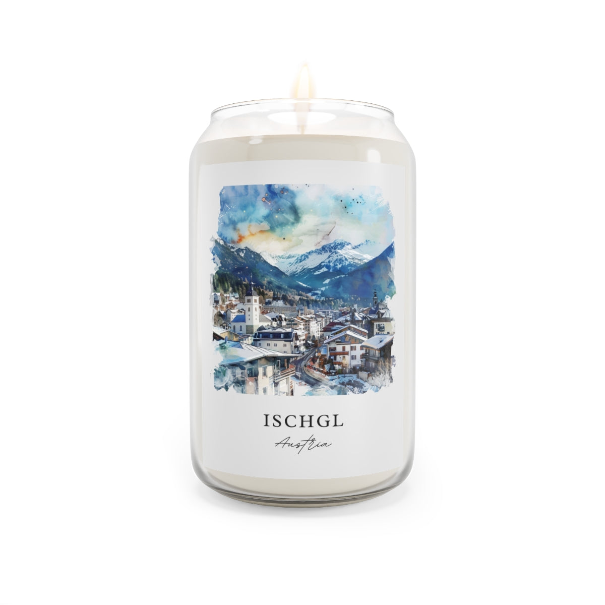 Ischgl, Austria scented soy candle