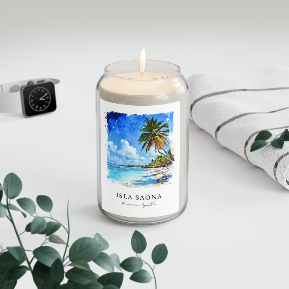 Isla Saona, Dominican Republic scented soy candle