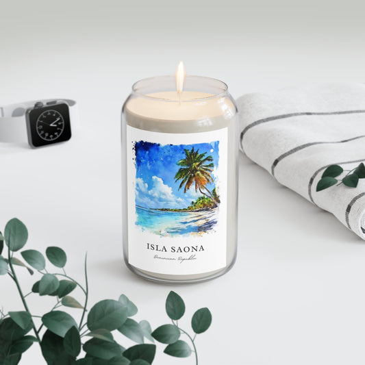 Isla Saona, Dominican Republic scented soy candle