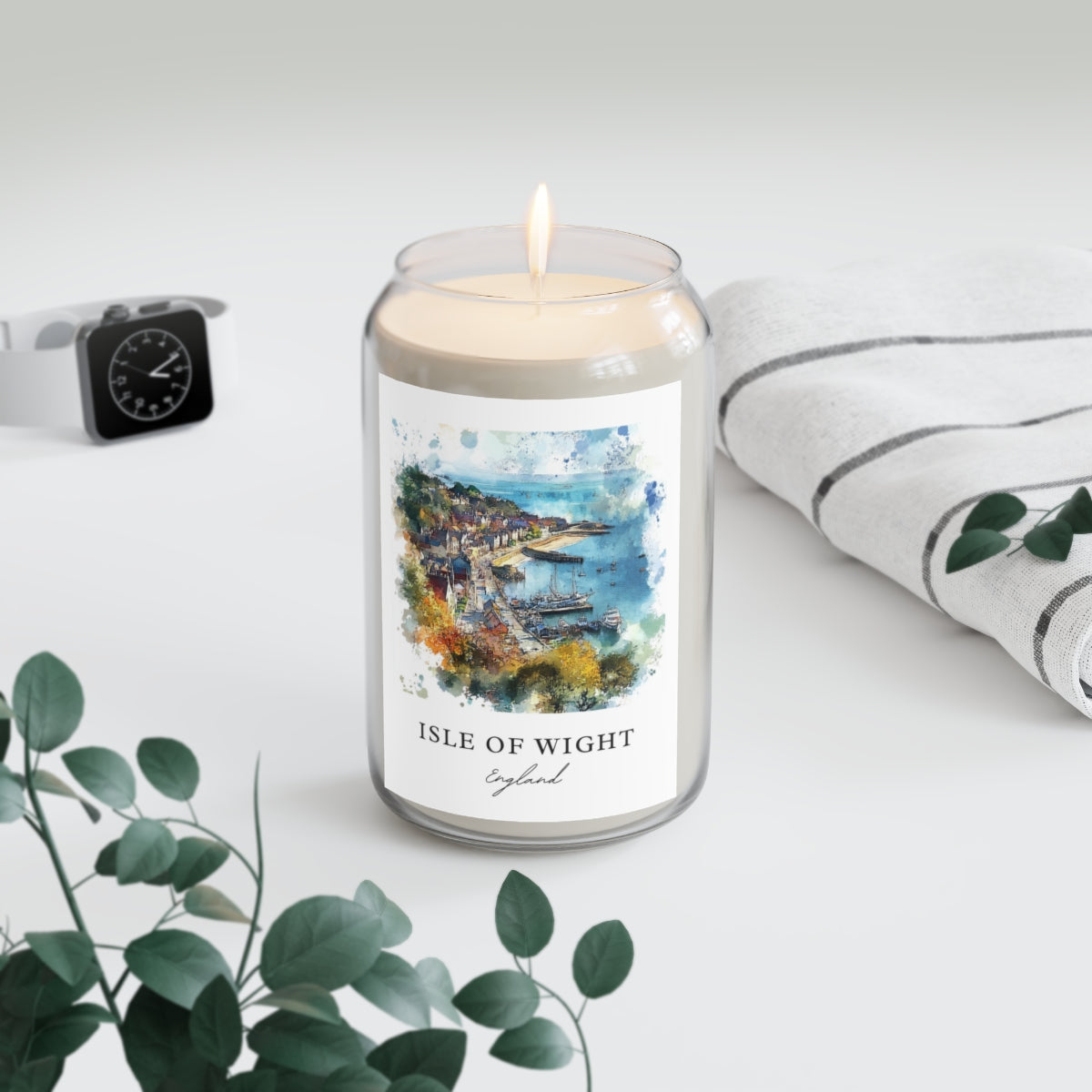 Isle Of Wight, England scented soy candle