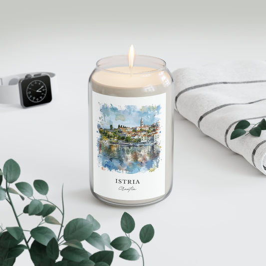 Istria, Croatia scented soy candle