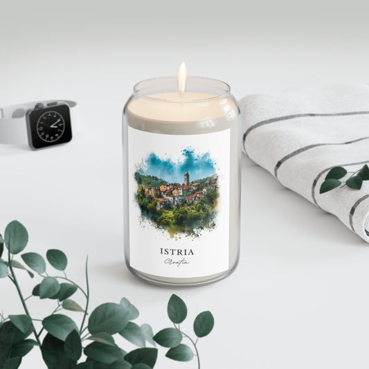 Istria, Croatia scented soy candle
