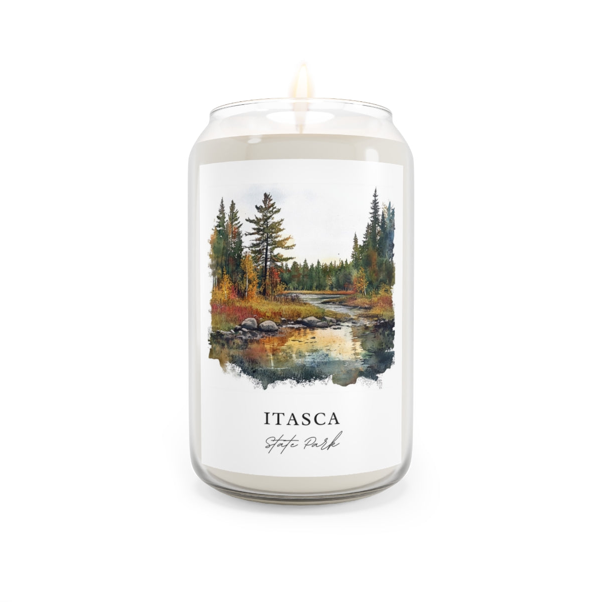 Itasca, State Park scented soy candle