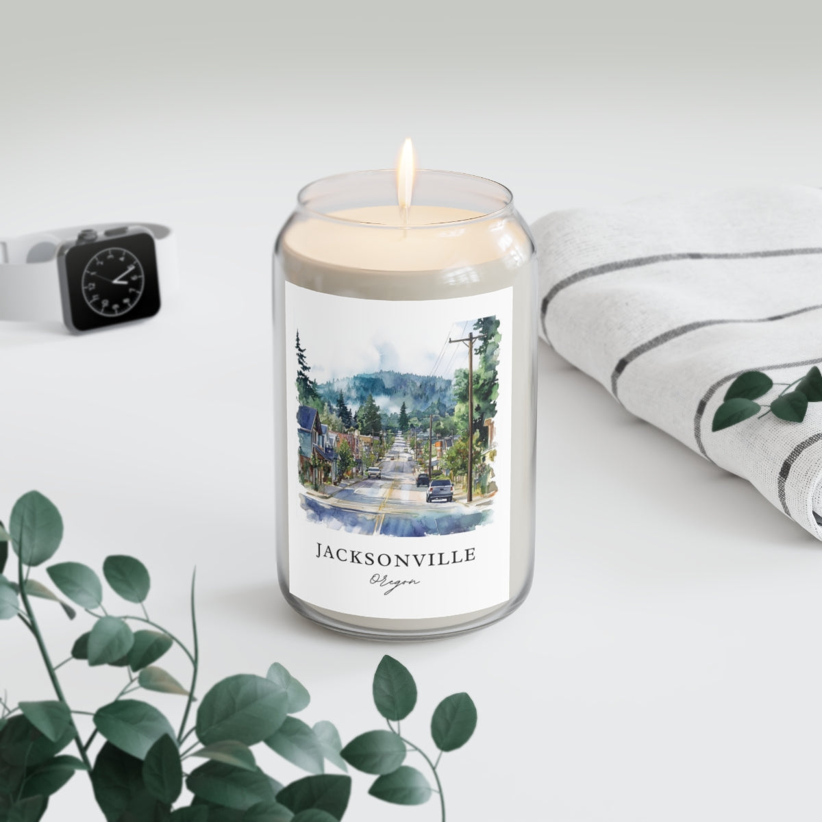 Jacksonville, Oregon scented soy candle