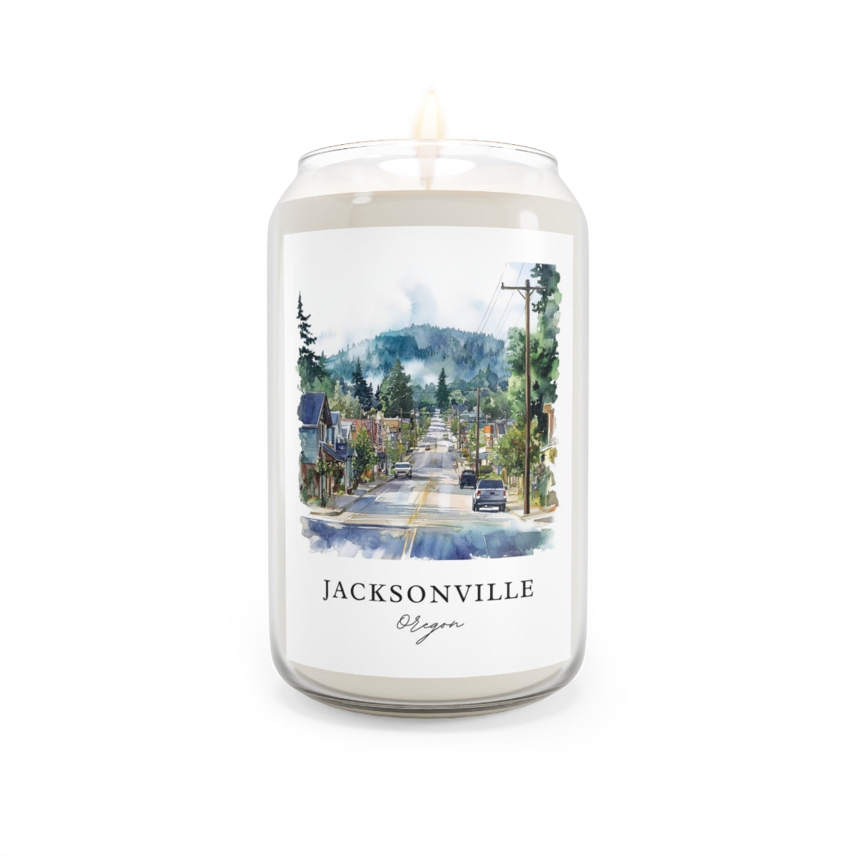 Jacksonville, Oregon scented soy candle
