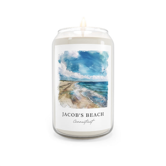 Jacob's Beach, Connecticut scented soy candle