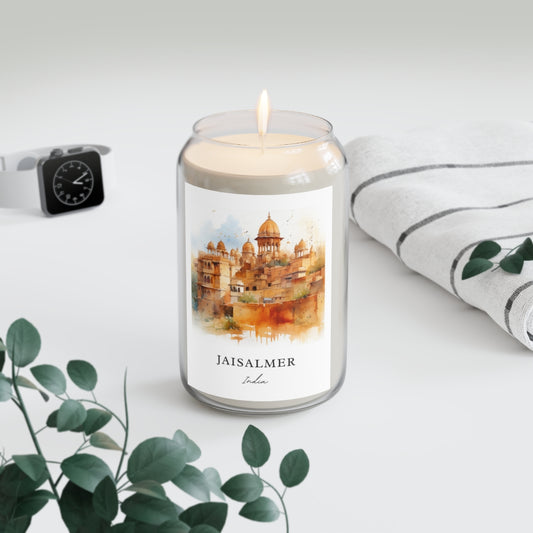 Jaisalmer, India scented soy candle