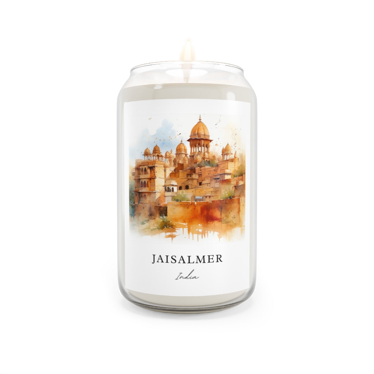 Jaisalmer, India scented soy candle
