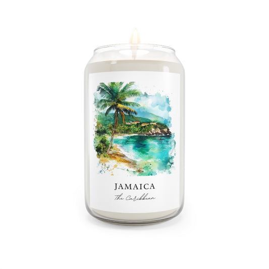 Jamaica, The Caribbean scented soy candle
