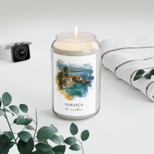 Jamaica, The Caribbean scented soy candle