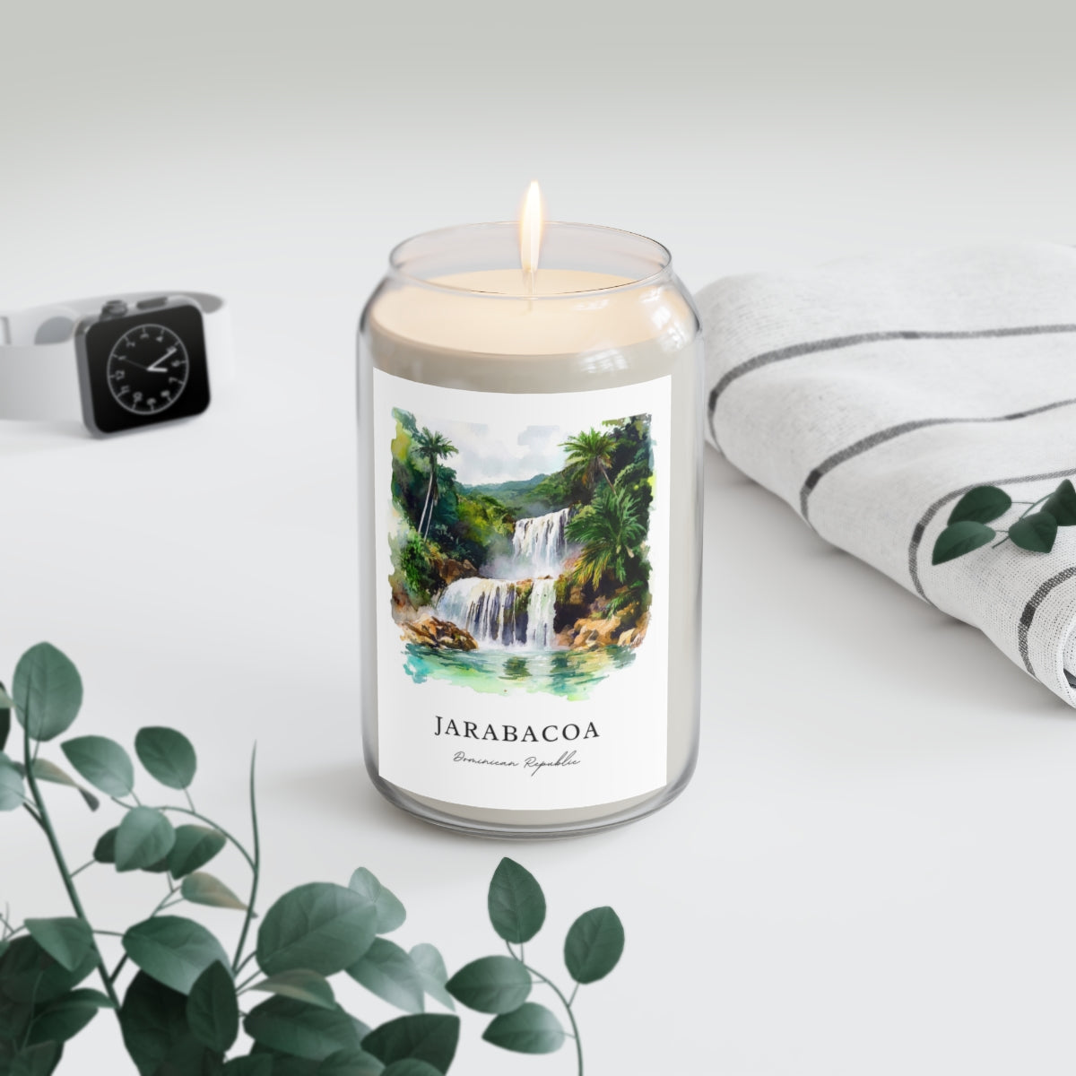 Jarabacoa, Dominican Republic scented soy candle