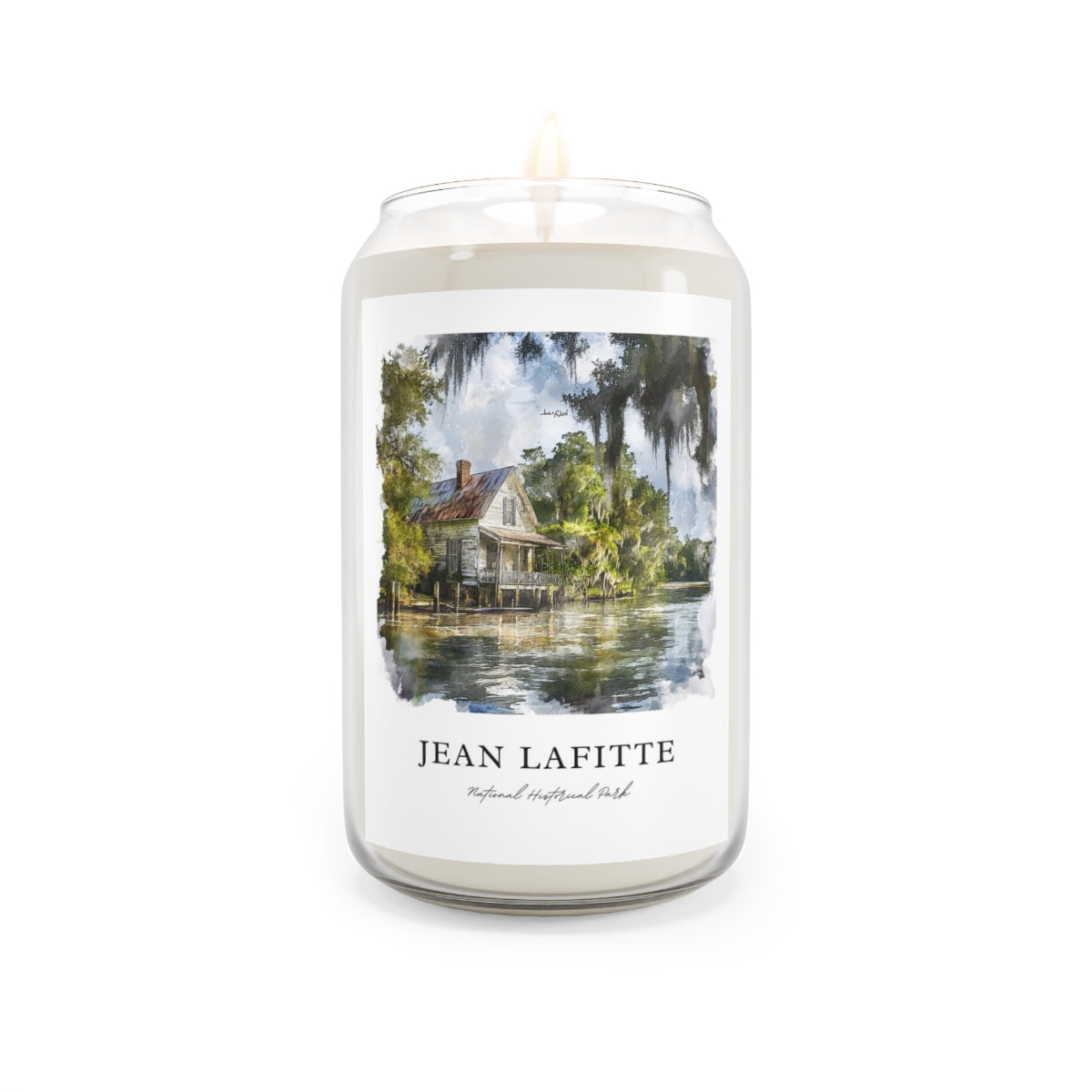 Jean Lafitte, National Historical Park scented soy candle