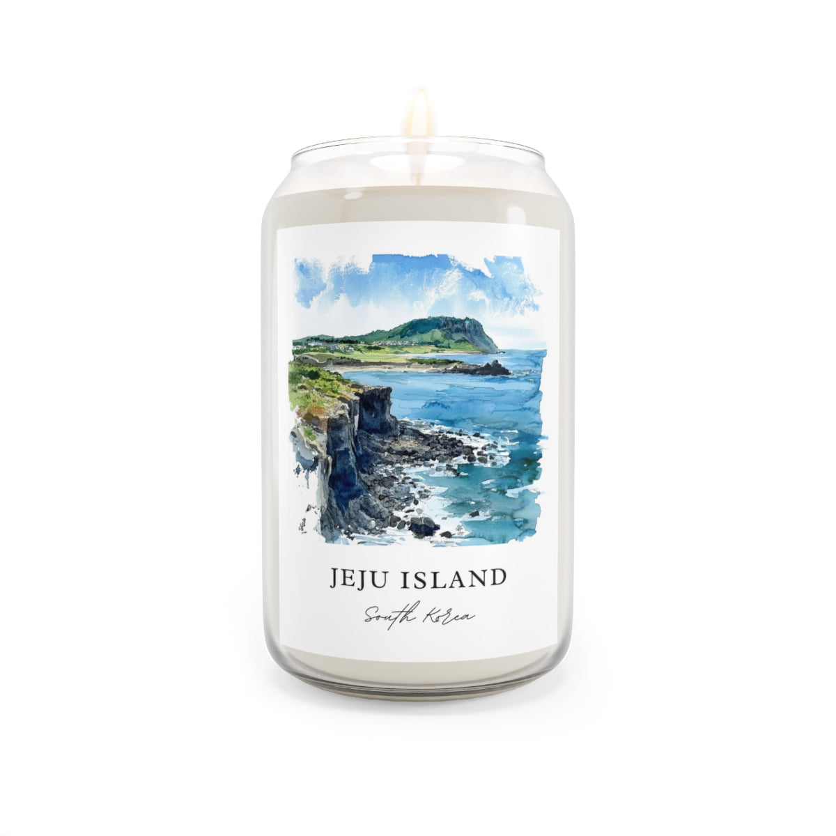 Jeju Island, South Korea scented soy candle