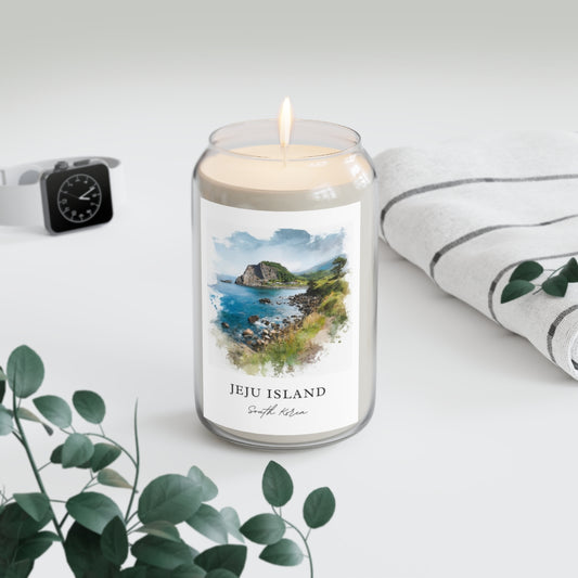 Jeju Island, South Korea scented soy candle