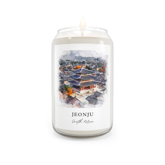 Jeonju, South Korea scented soy candle