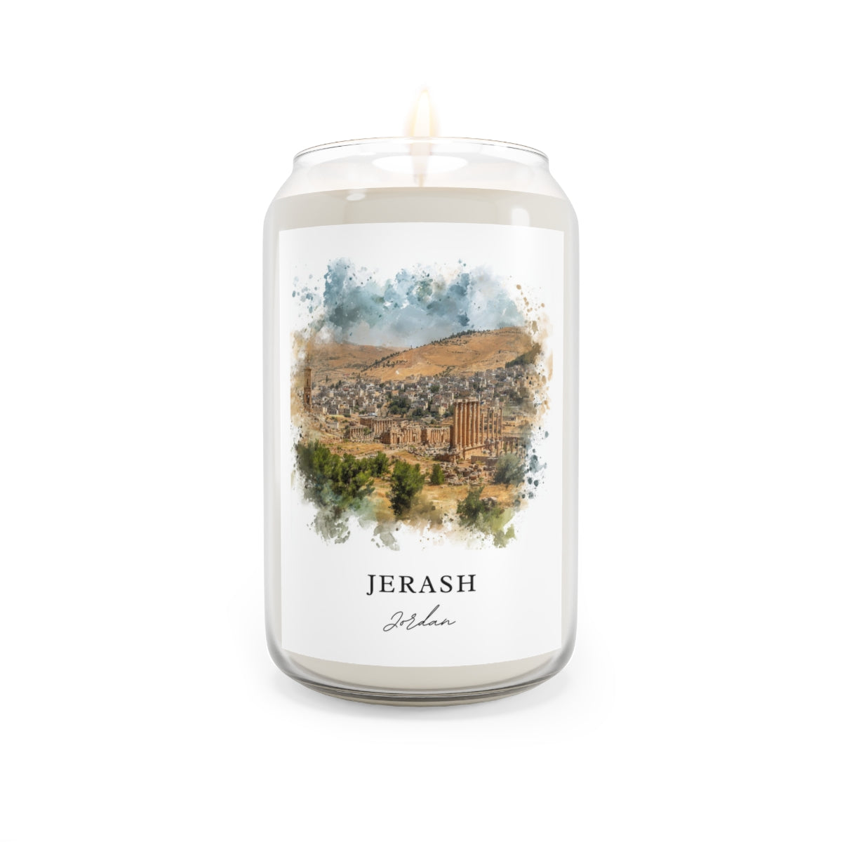 Jerash, Jordan scented soy candle