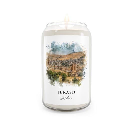 Jerash, Jordan scented soy candle