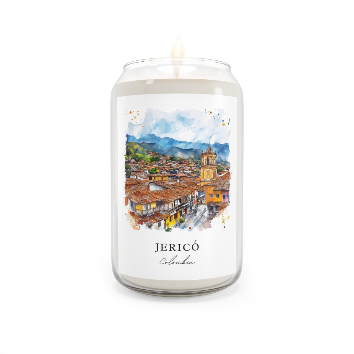 Jericó, Colombia scented soy candle