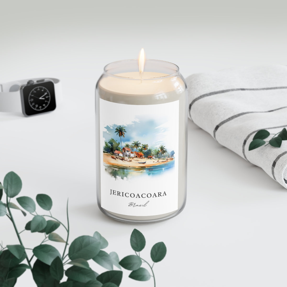 Jericoacoara, Brazil scented soy candle