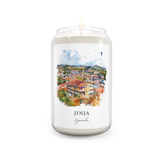 Jinja, Uganda scented soy candle