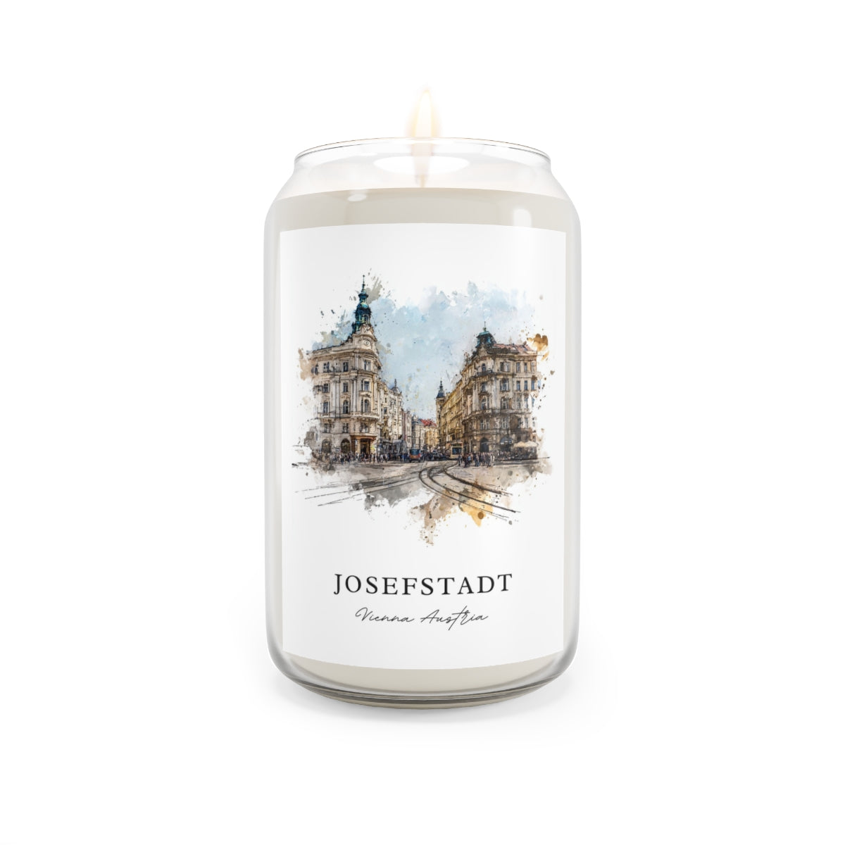 Josefstadt, Vienna Austria scented soy candle