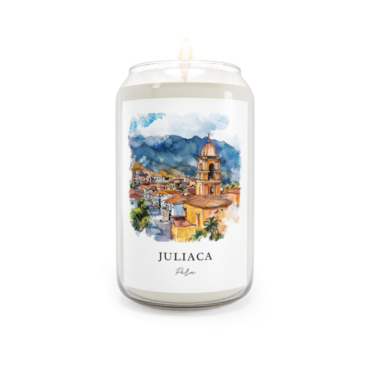 Juliaca, Peru scented soy candle