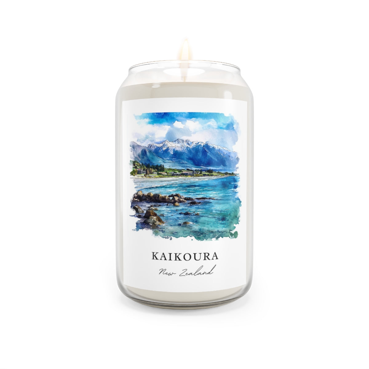 Kaikoura, New Zealand scented soy candle