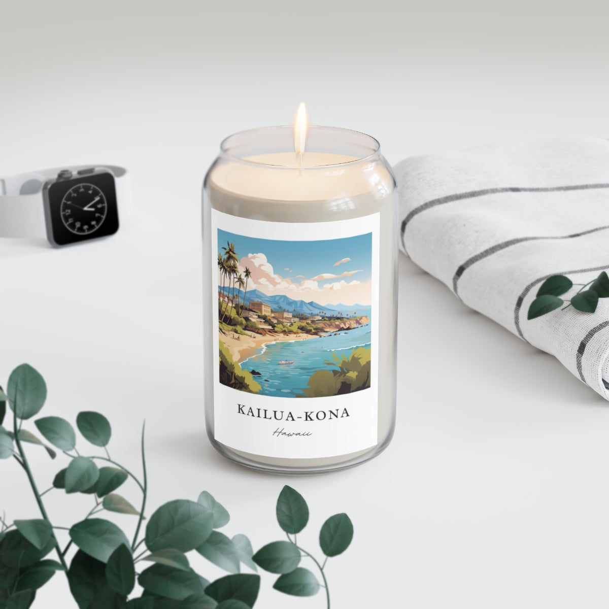 Kailua-Kona, Hawaii scented soy candle