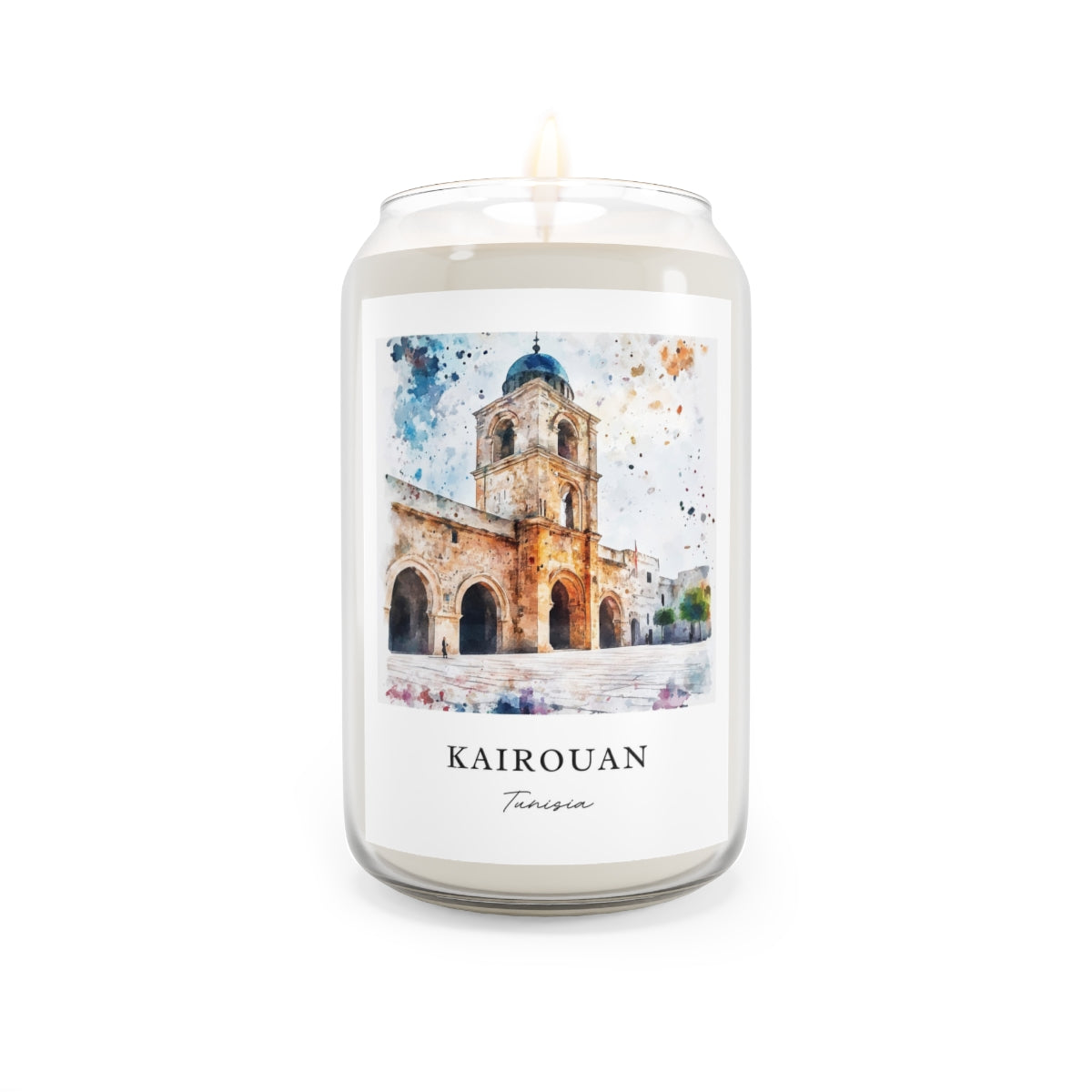 Kairouan, Tunisia scented soy candle