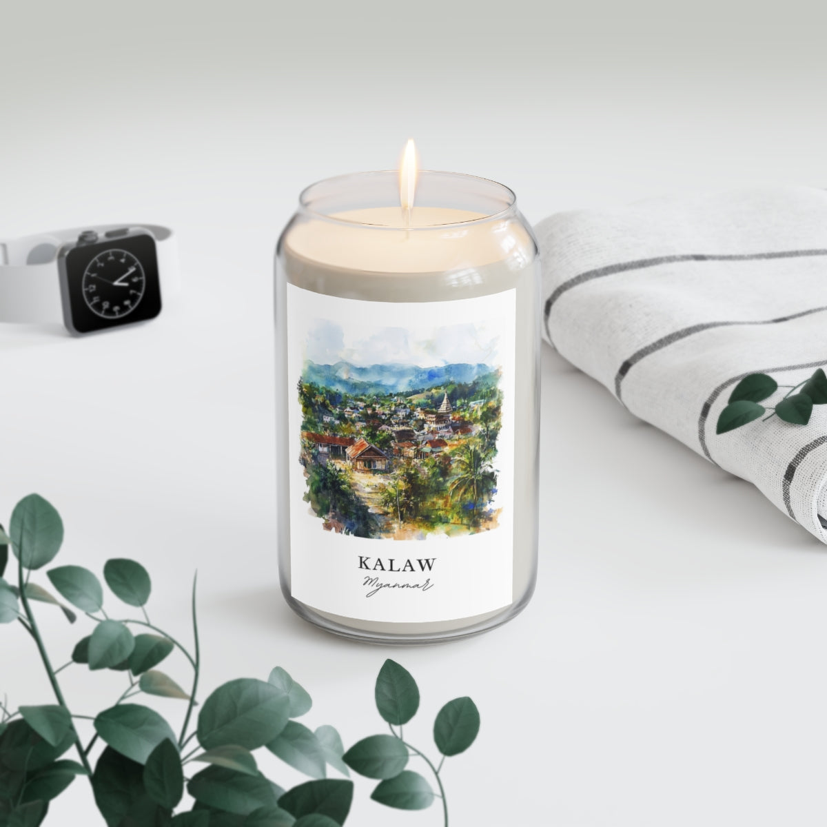 Kalaw, Myanmar scented soy candle
