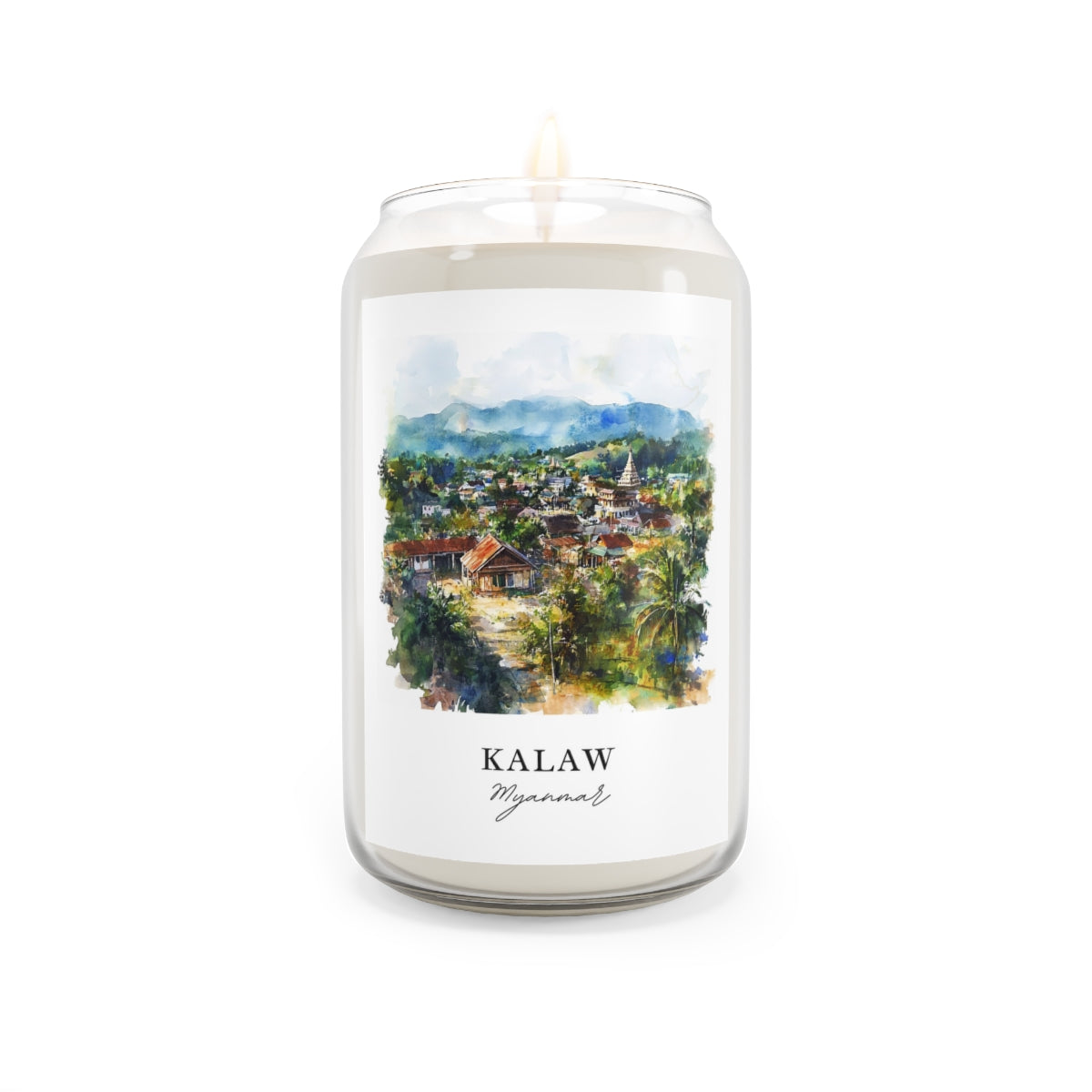 Kalaw, Myanmar scented soy candle