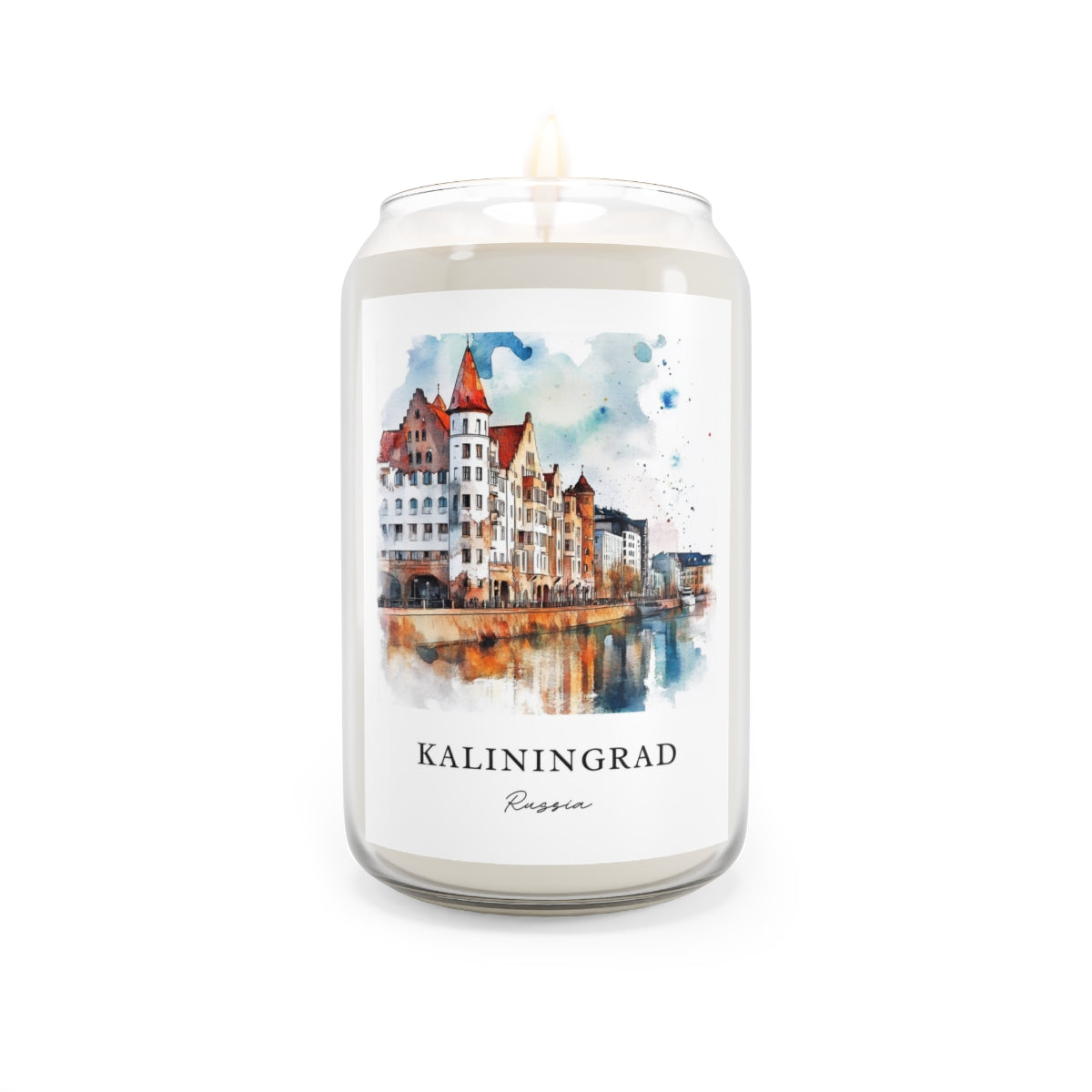 Kaliningrad, Russia scented soy candle