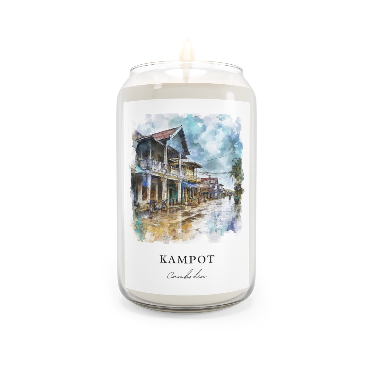 Kampot, Cambodia scented soy candle