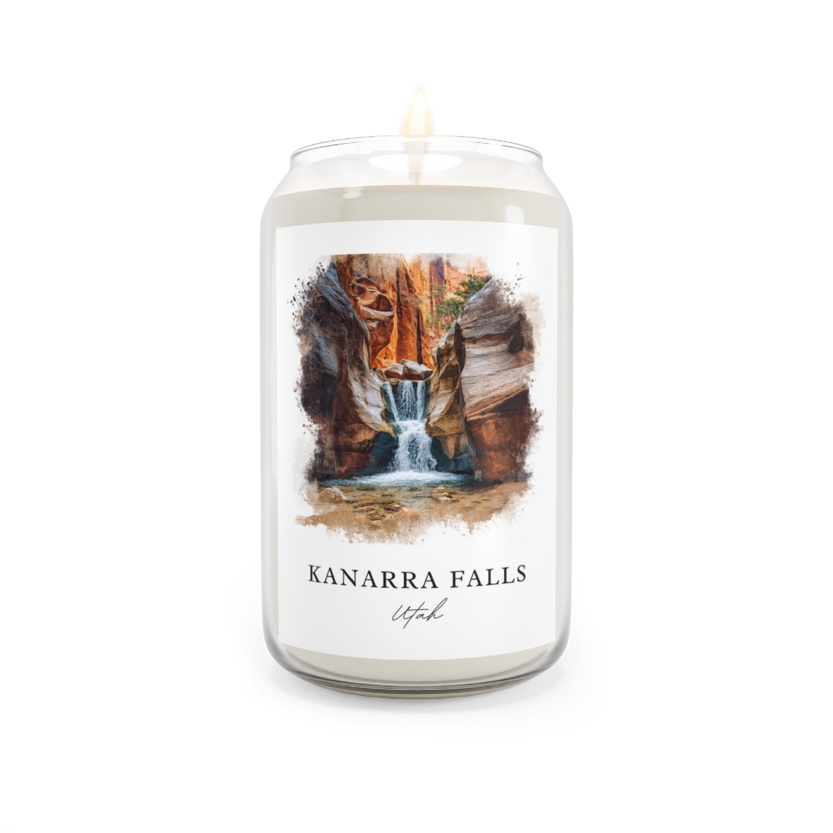 Kanarra Falls, Utah scented soy candle