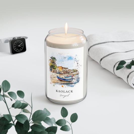 Kaolack, Senegal scented soy candle