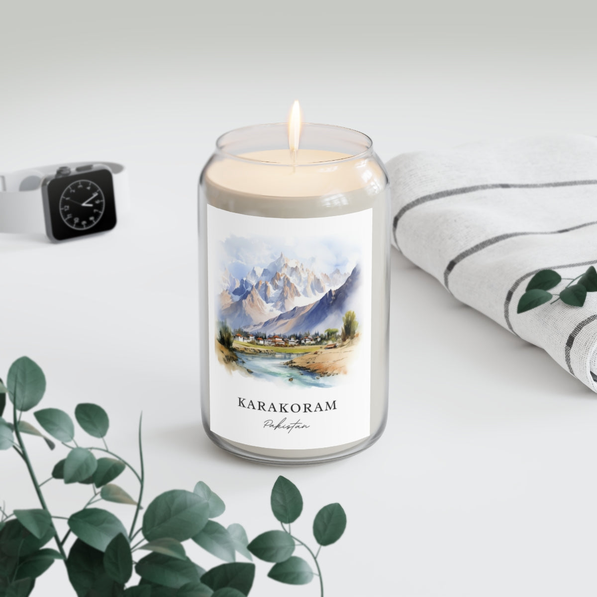 Karakoram, Pakistan scented soy candle