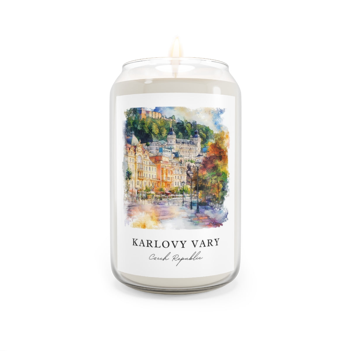 Karlovy Vary, Czech Republic scented soy candle