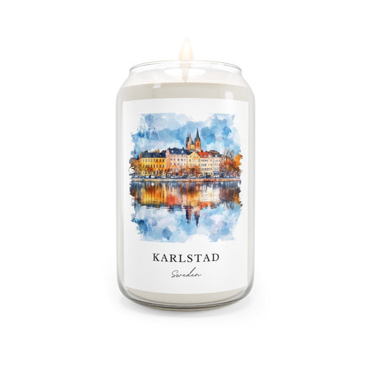 Karlstad, Sweden scented soy candle