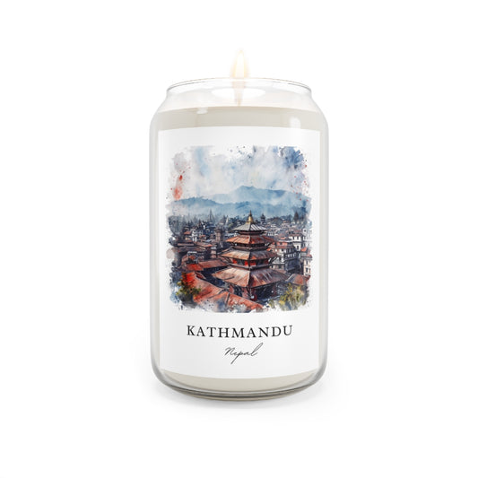 Kathmandu, Nepal scented soy candle