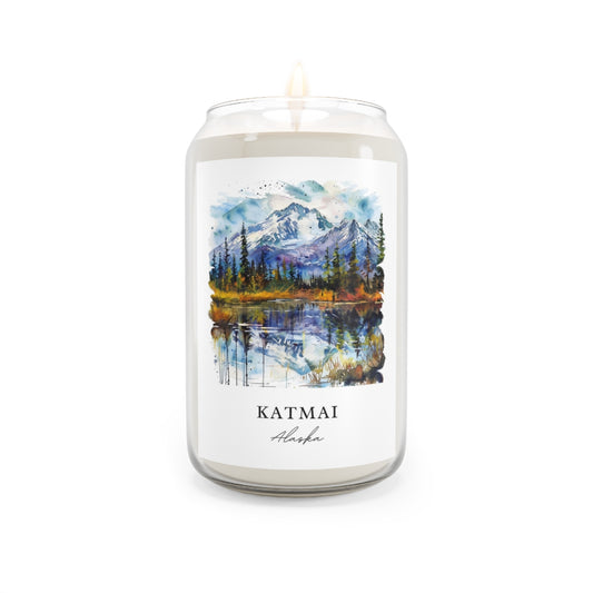 Katmai, Alaska scented soy candle