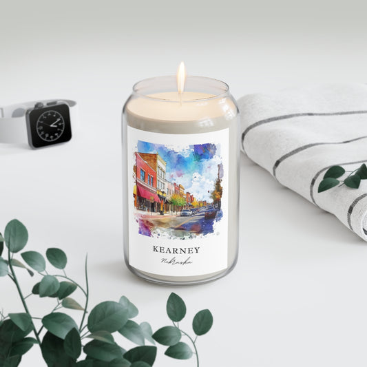 Kearney, Nebraska scented soy candle