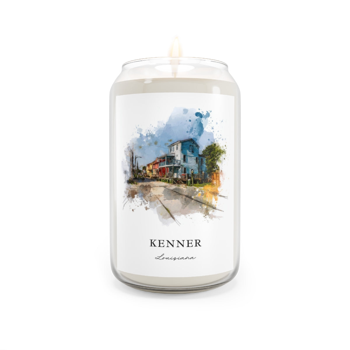 Kenner, Louisiana scented soy candle