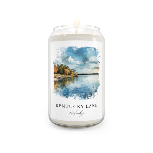Kentucky Lake, Kentucky scented soy candle