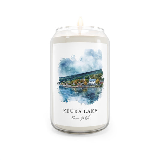 Keuka Lake, New York scented soy candle