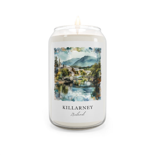 Killarney, Ireland scented soy candle